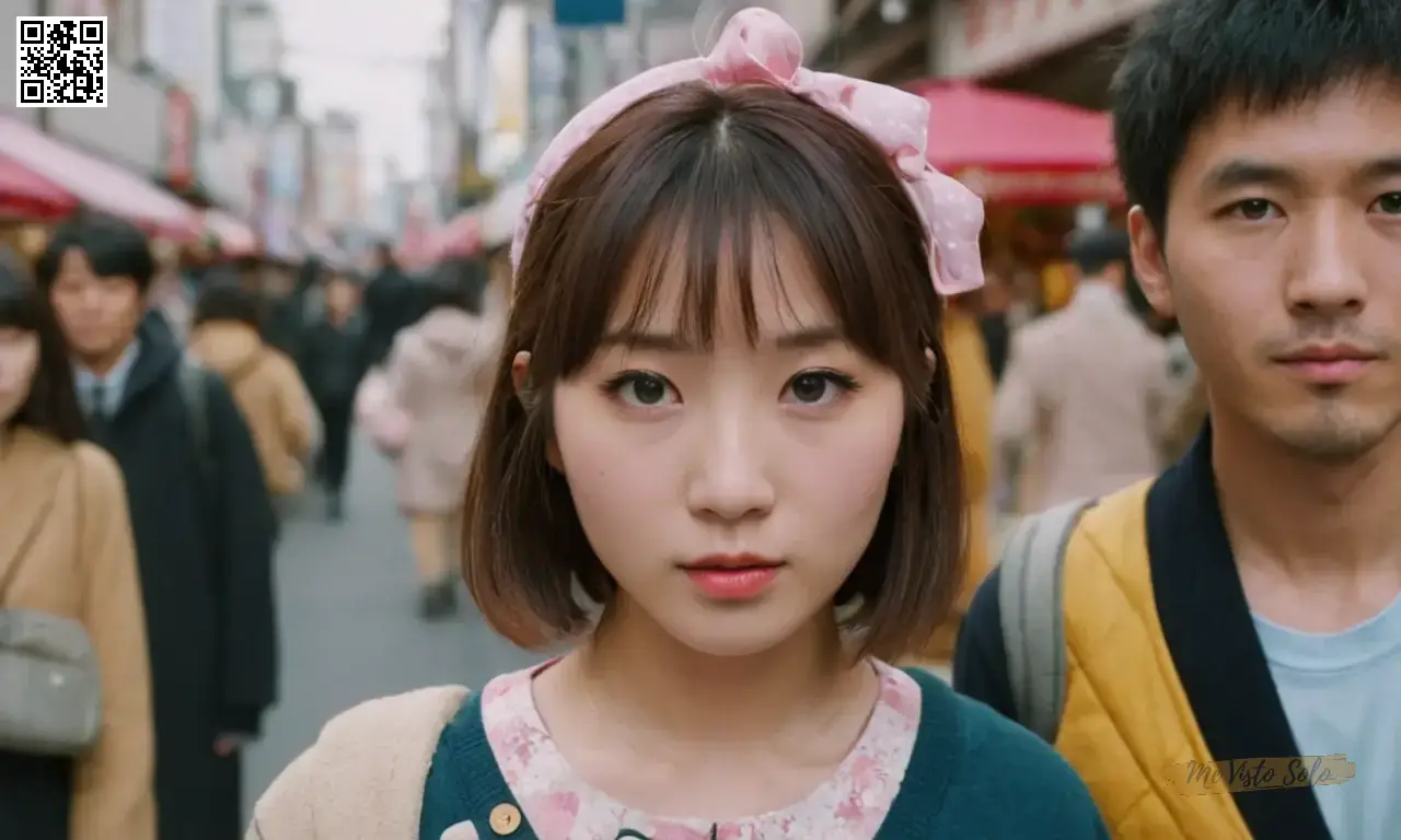 Emular la moda callejera japonesa en una imagen con personajes dulces y entrañables con características faciales exageradas.