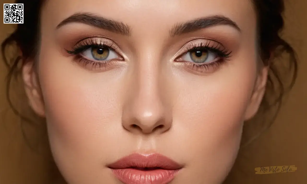 Crear un retrato ultra-realista mostrando la esencia de un individuo carismático con piel suave, prominentes pómulos altos y suaves labios llenos, al tiempo que enfatizan sus ojos cautivadores a través de líneas finas y maquillaje de ojos detallado.